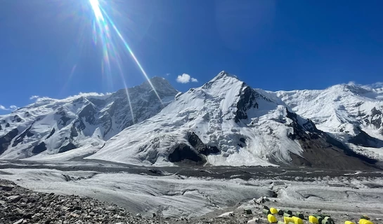 Khan Tengri and Tien Shan