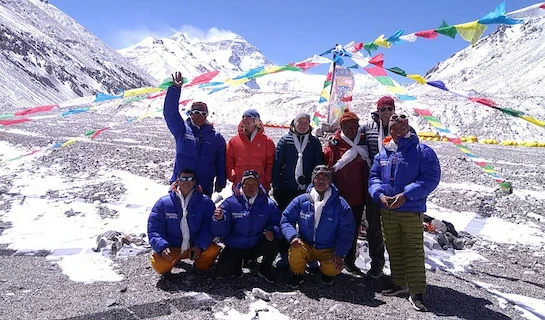 Everest North Ridge 8th April 2019